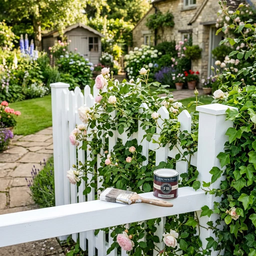 Fence painting
