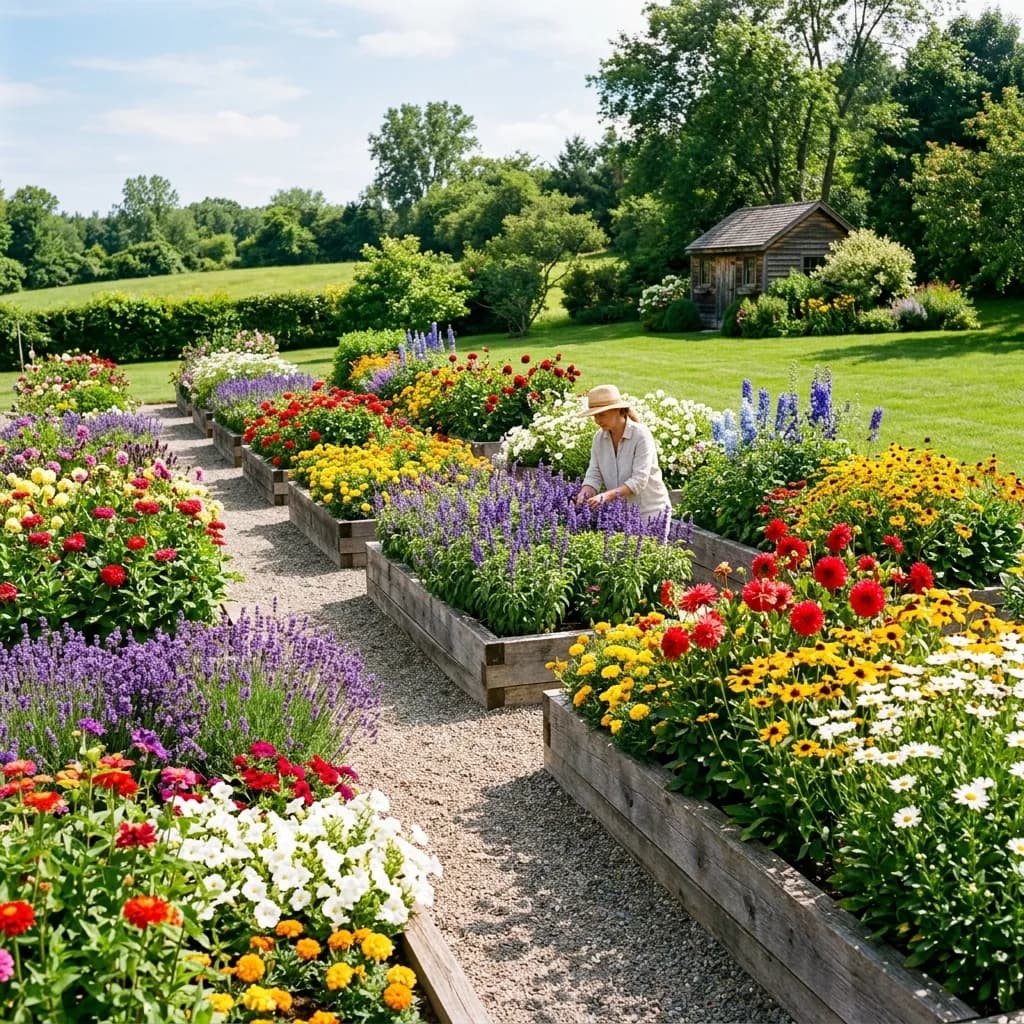Flower garden
