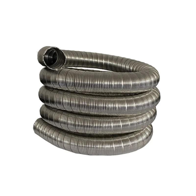 Flexible stainless steel pipe Ø 80mm / 3m long